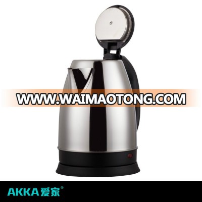 Hot sale daily use electronics appliance cordless large capacity ss body parts water electric kettle