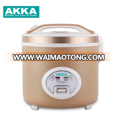 Low wattage daily use electric appliance double-layer insulation fashion design electric automatic rice cooking machine cooker