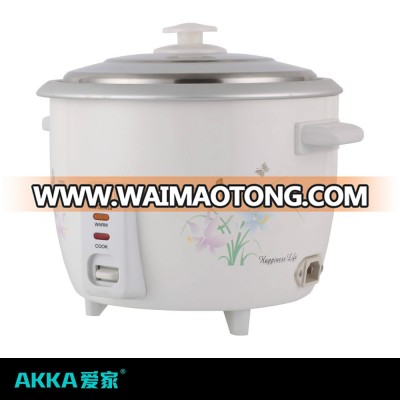 Fashion hot sale easy to clean drum shape portable aluminum inner pot mini electric rice cooker for kitchen