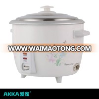 Fashion hot sale easy to clean drum shape portable aluminum inner pot mini electric rice cooker for kitchen